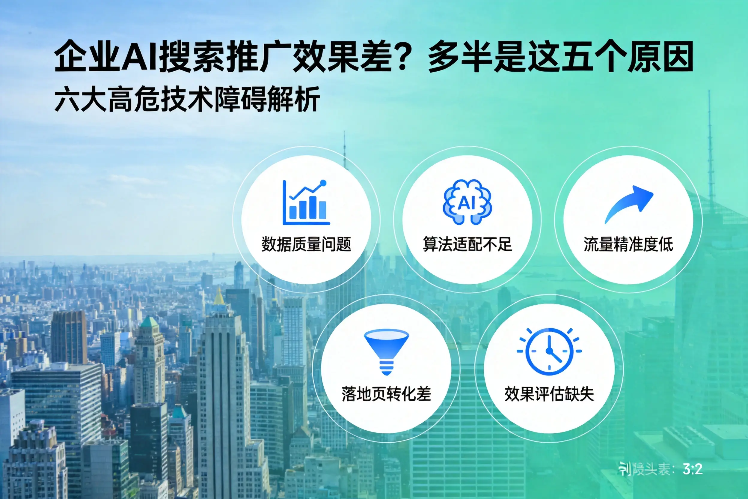 四会企业AI搜索推广效果差?多半是这五个原因